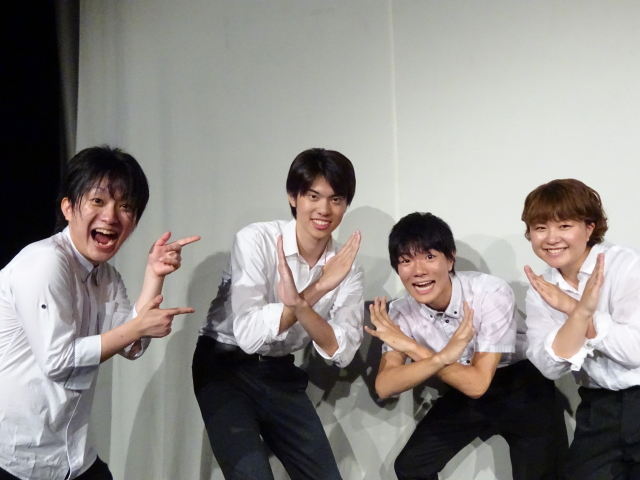 鍋本帆乃香 笠原拓巳 日向滉一 上妻成吾